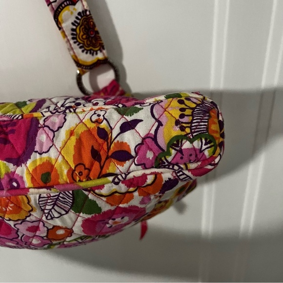 Vera Bradley Vibrant Floral Quilted Shoulder Bag - Picture 6 of 7
